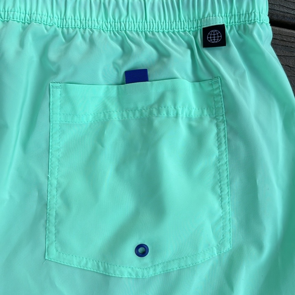 NWT Men’s XXL Adidas Swimsuit in Pulse Mint/Semi Lucid Blue - Picture 7 of 12